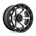 Xd Xd862 Raid 17X9 +0 Satin Black Machined