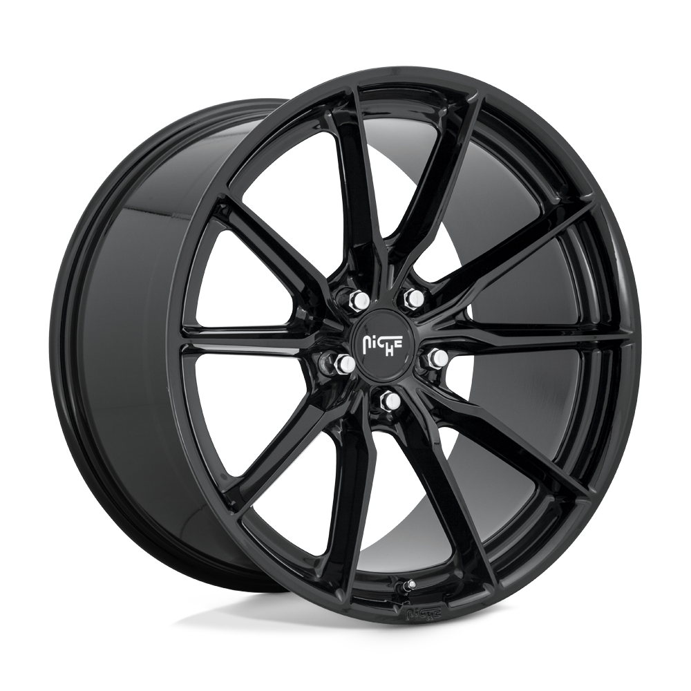 Niche 1Pc M240 Rainier 19X9.5 +50 Gloss Black