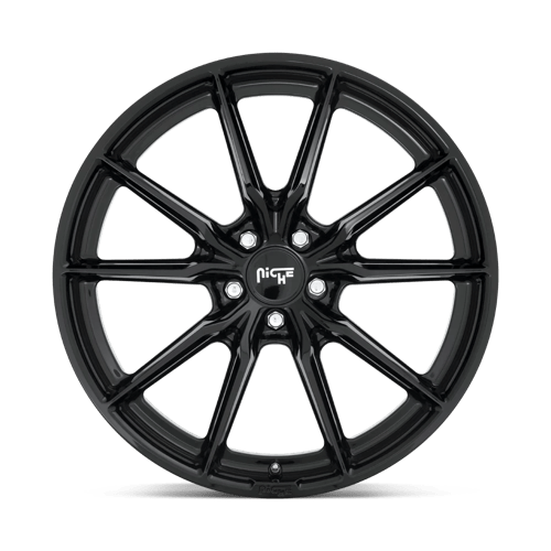 Niche 1Pc M240 Rainier 19X9.5 +50 Gloss Black