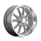 Us Mag 1Pc U111 Rambler 17X8 +1 Textured Gray W/ Dc Lip