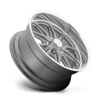 Us Mag 1Pc U720 Torque 18X7 +1 Matte Gun Metal Machined