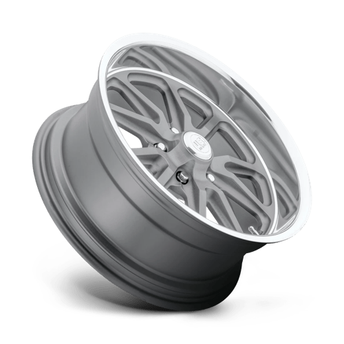 Us Mag 1Pc U720 Torque 18X16 -152 Matte Gun Metal Machined