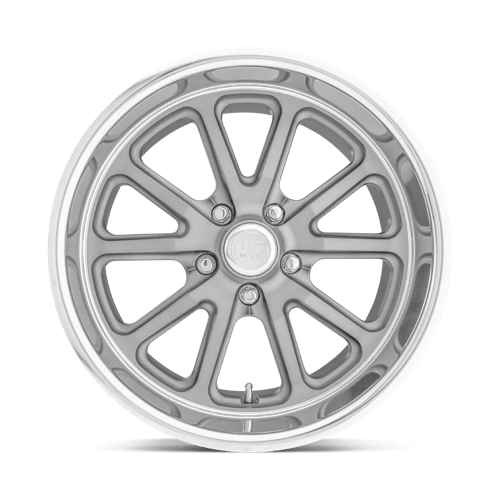 Us Mag 1Pc U720 Torque 18X16 -152 Matte Gun Metal Machined