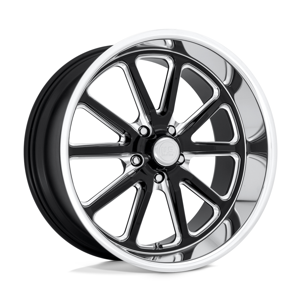 Us Mag 1Pc U117 Rambler 18X8 +1 Gloss Black Milled