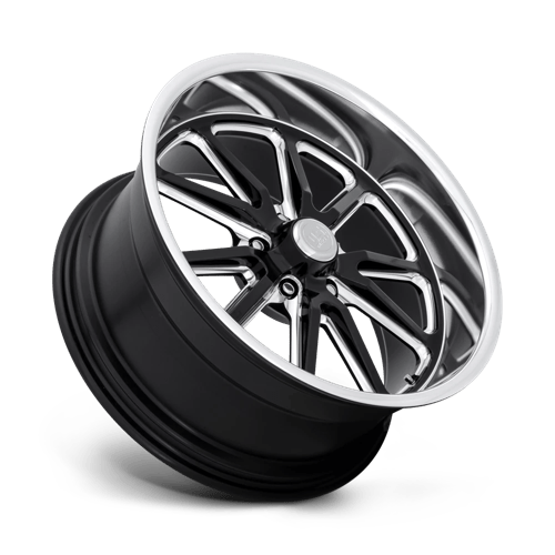 Us Mag 1Pc U117 Rambler 18X8 +1 Gloss Black Milled