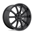 Us Mag 1Pc U123 Rambler 22X9 +1 Gloss Black Matte Black