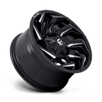Fuel 1Pc D753 Reaction 20X10 -18 Gloss Black Milled