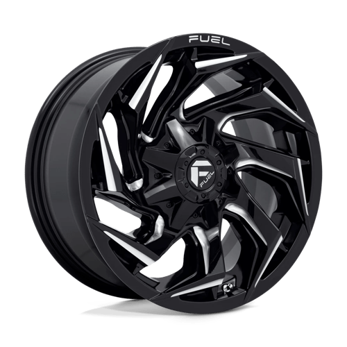 Fuel 1Pc D753 Reaction 18X9 +1 Gloss Black Milled
