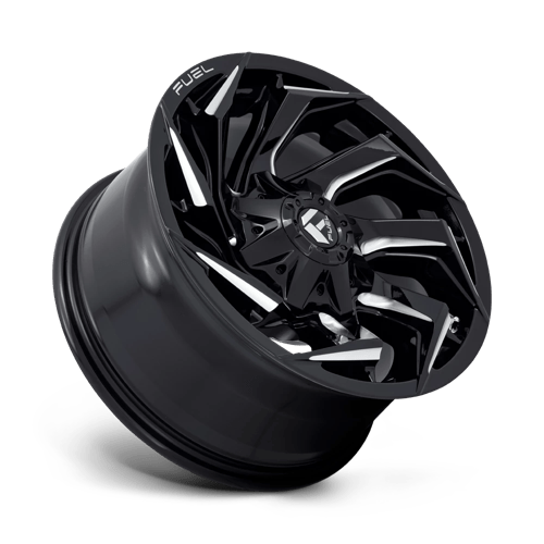 Fuel 1Pc D753 Reaction 18X9 +1 Gloss Black Milled