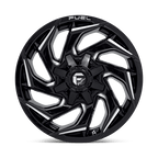 Fuel 1Pc D753 Reaction 18X9 +1 Gloss Black Milled