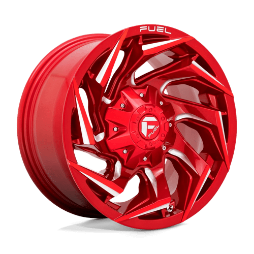 Fuel 1Pc D754 Reaction 20X9 +1 Candy Red Milled