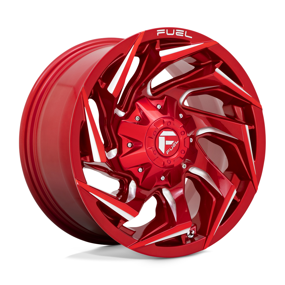 Fuel 1Pc D754 Reaction 20X9 +1 Candy Red Milled