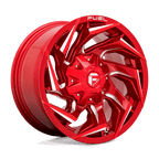Fuel 1Pc D754 Reaction 20X9 +1 Candy Red Milled