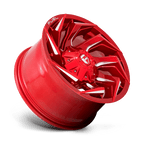 Fuel 1Pc D754 Reaction 18X9 +1 Candy Red Milled