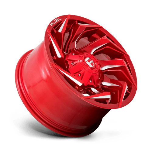 Fuel 1Pc D754 Reaction 20X9 +20 Candy Red Milled