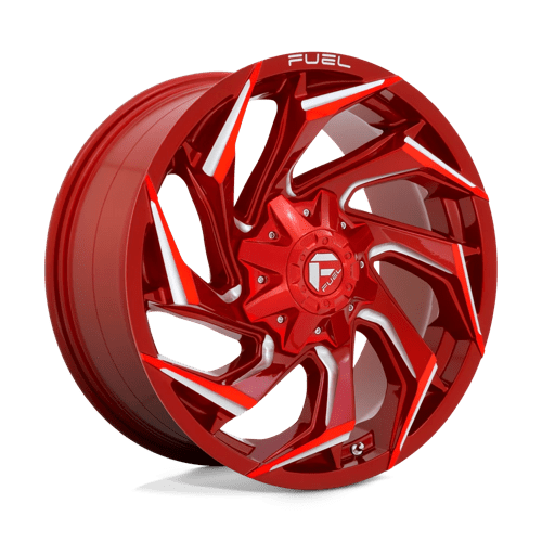 Fuel 1Pc D754 Reaction 20X9 +20 Candy Red Milled