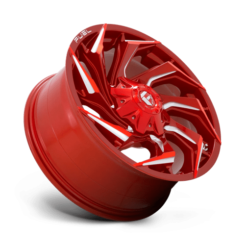 Fuel 1Pc D754 Reaction 20X9 +20 Candy Red Milled