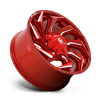 Fuel 1Pc D754 Reaction 20X9 +20 Candy Red Milled