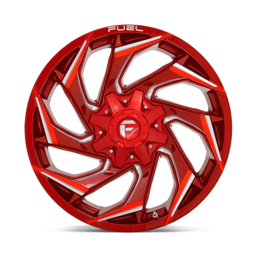 Fuel 1Pc D754 Reaction 20X9 +20 Candy Red Milled