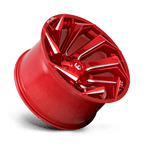 Fuel 1Pc D754 Reaction 22X12 -44 Candy Red Milled