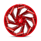 Fuel 1Pc D754 Reaction 22X12 -44 Candy Red Milled