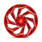 Fuel 1Pc D754 Reaction 24X12 -44 Candy Red Milled