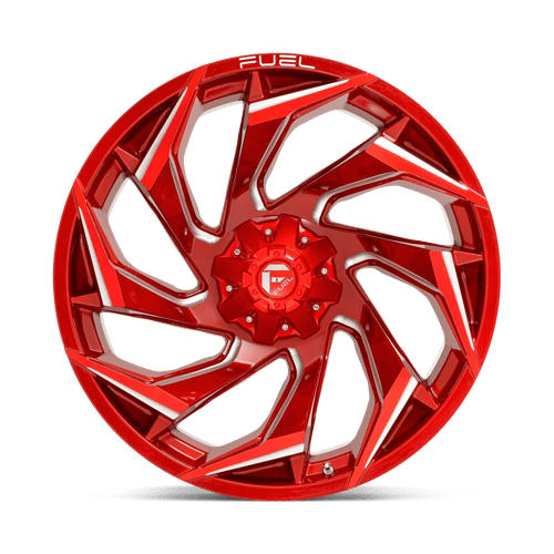 Fuel 1Pc D754 Reaction 24X12 -44 Candy Red Milled