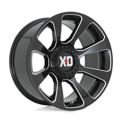 Xd Xd854 Reactor 20X10 -18 Gloss Black Milled