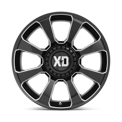 Xd Xd854 Reactor 20X10 -18 Gloss Black Milled