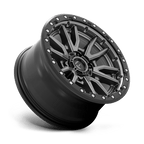 Fuel 1Pc D680 Rebel 20X9 +1 Matte Gunmetal Black Bead Ring