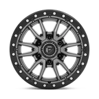 Fuel 1Pc D680 Rebel 22X10 -13 Matte Gunmetal Black Bead Ring
