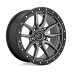 Fuel 1Pc D680 Rebel 20X9 +1 Matte Gunmetal Black Bead Ring