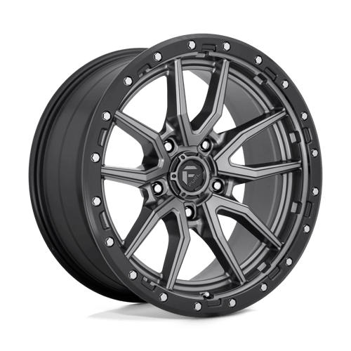 Fuel 1Pc D680 Rebel 20X9 +1 Matte Gunmetal Black Bead Ring