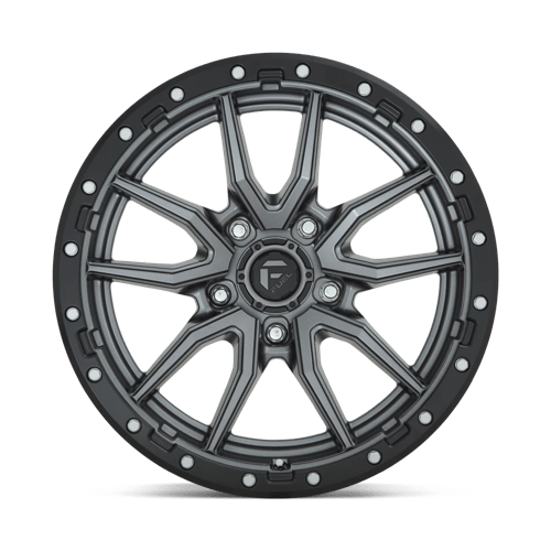 Fuel 1Pc D680 Rebel 20X9 +1 Matte Gunmetal Black Bead Ring