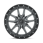 Fuel 1Pc D680 Rebel 20X9 +1 Matte Gunmetal Black Bead Ring