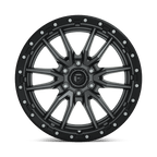 Fuel 1Pc D680 Rebel 20X10 -18 Matte Gunmetal Black Bead Ring