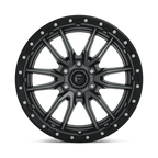 Fuel 1Pc D680 Rebel 20X10 -18 Matte Gunmetal Black Bead Ring