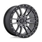Fuel 1Pc D680 Rebel 20X9 +20 Matte Gunmetal Black Bead Ring