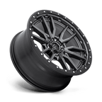 Fuel 1Pc D680 Rebel 20X9 +20 Matte Gunmetal Black Bead Ring