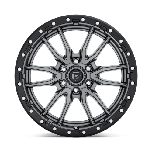 Fuel 1Pc D680 Rebel 20X9 +20 Matte Gunmetal Black Bead Ring