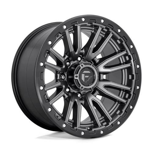 Fuel 1Pc D680 Rebel 20X10 -18 Matte Gunmetal Black Bead Ring