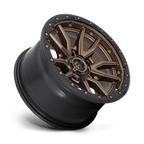 Fuel 1Pc D681 Rebel 17X9 -12 Matte Bronze Black Bead Ring