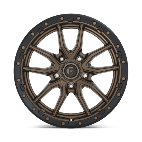 Fuel 1Pc D681 Rebel 20X9 +1 Matte Bronze Black Bead Ring