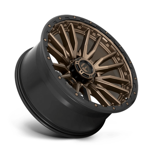 Fuel 1Pc D681 Rebel 22X10 -18 Matte Bronze Black Bead Ring