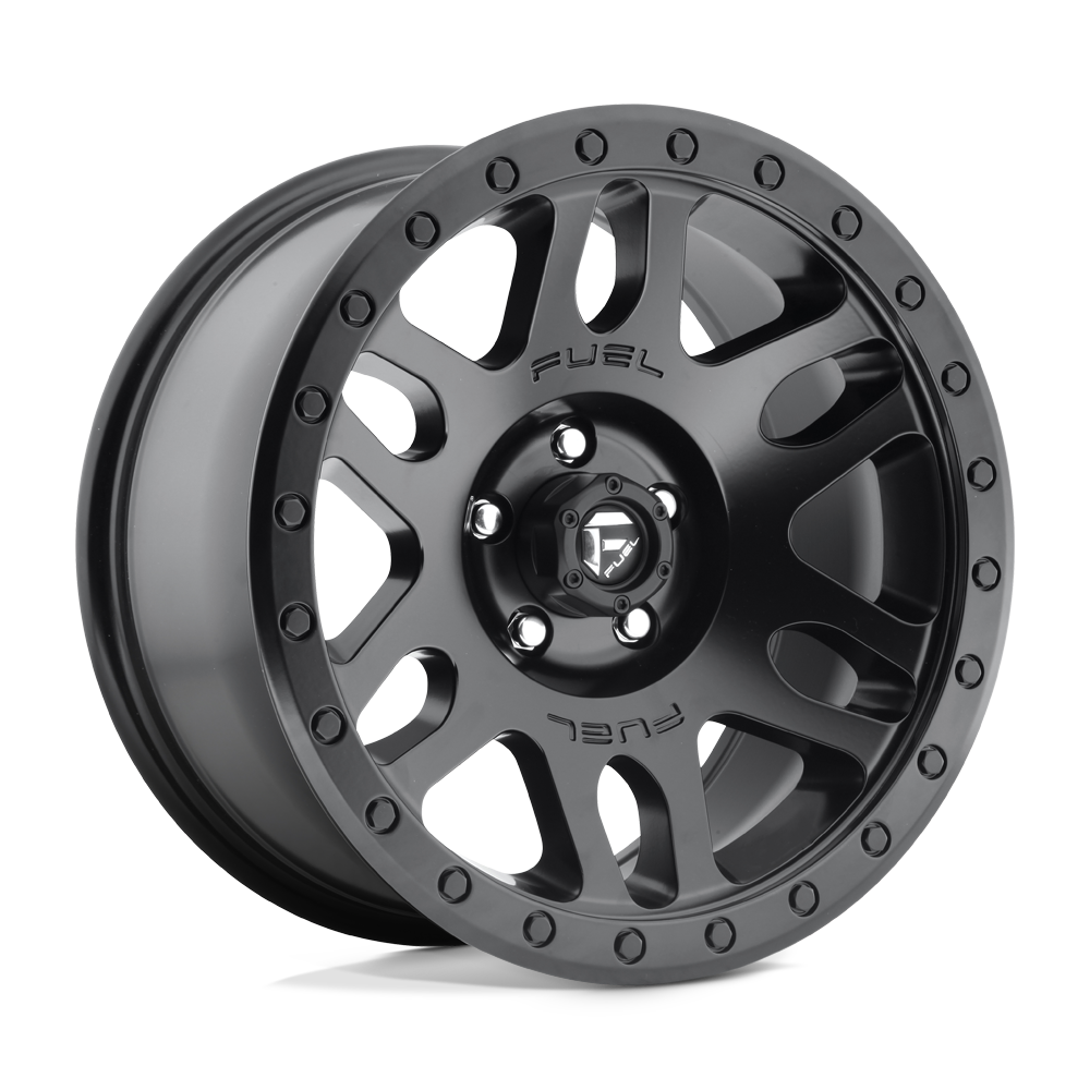 Fuel 1Pc D584 Recoil 17X8.5 +7 Matte Black