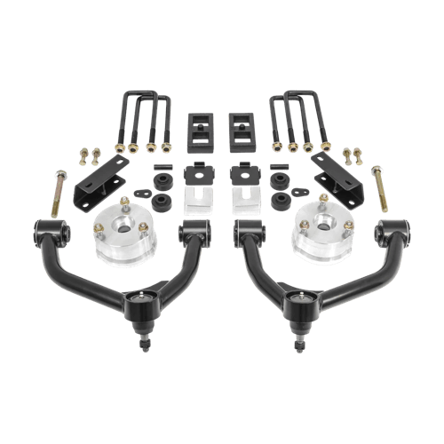 ReadyLift 3.5" Frnt Strtext 1R-Black Tube Ar-Kit