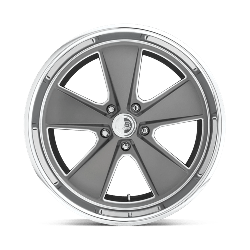 Us Mag 1Pc U120 Roadster 18X8 +1 Matte Gun Metal Machined