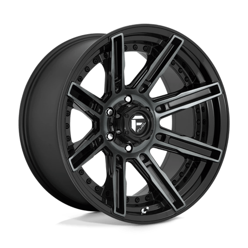 Fuel 1Pc D708 Rogue 20X10 -18 Gloss Mach Double Dark Tint