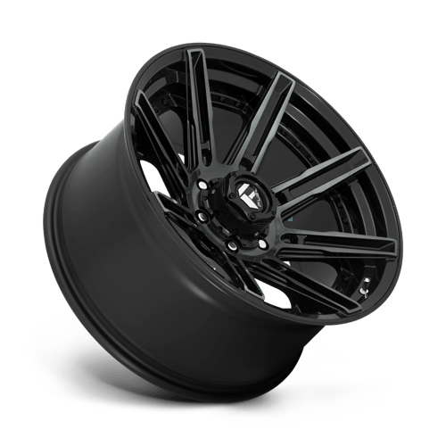 Fuel 1Pc D708 Rogue 20X10 -18 Gloss Mach Double Dark Tint
