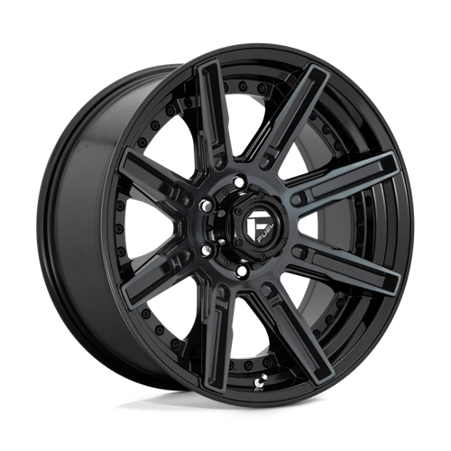 Fuel 1Pc D708 Rogue 20X9 +1 Gloss Mach Double Dark Tint